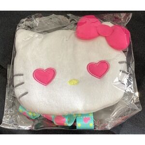 SANRIO Hello Kitty Deluxe Lanyard with Zipper Pouch Card Holder NEW WITH TAG